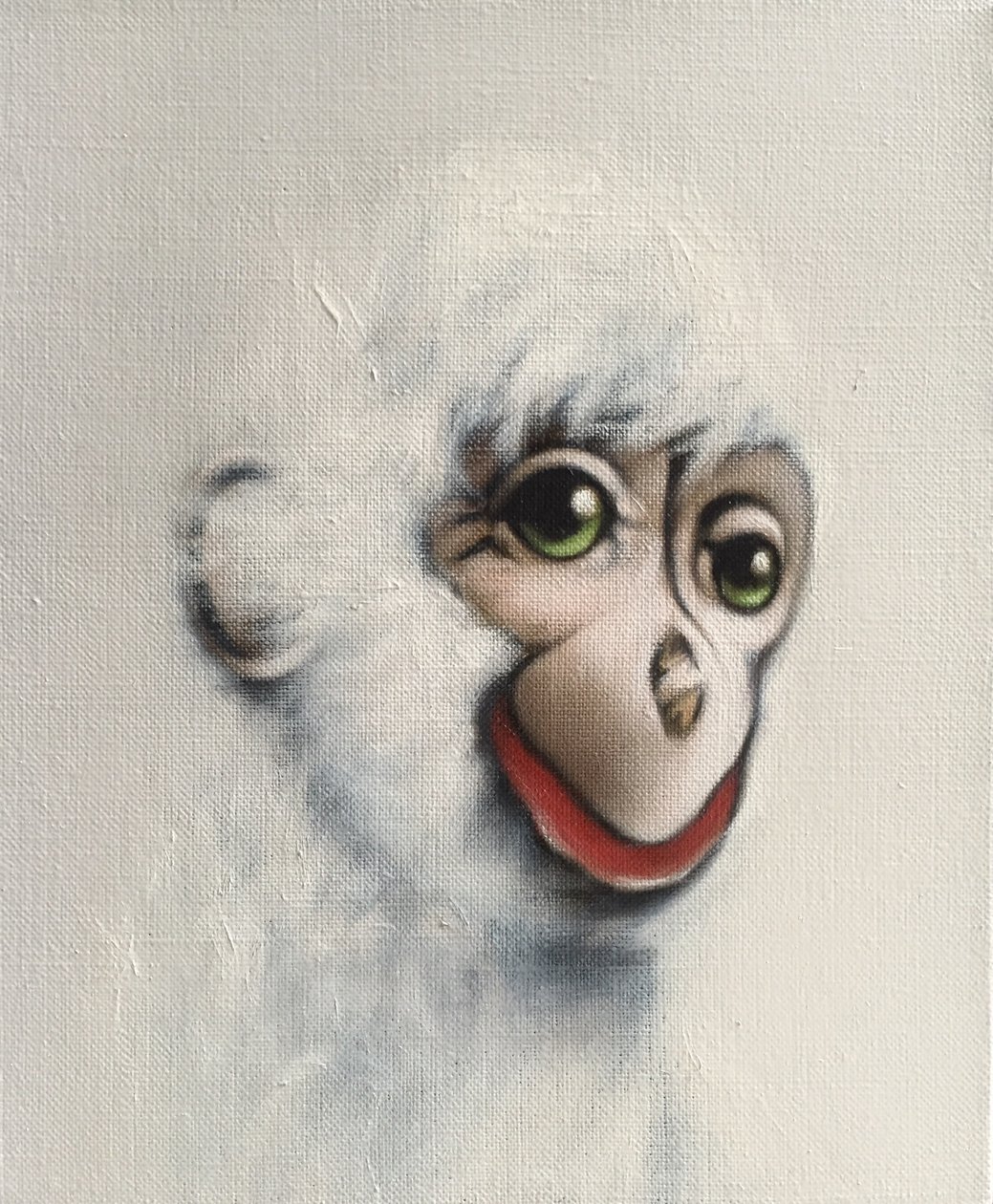 Monkey in White, 2005 av Peter Jones