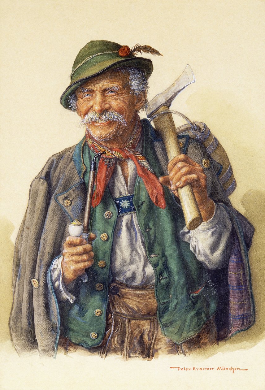 Vedhoggere, fjellklatrere og jegere, av Peter Kraemer