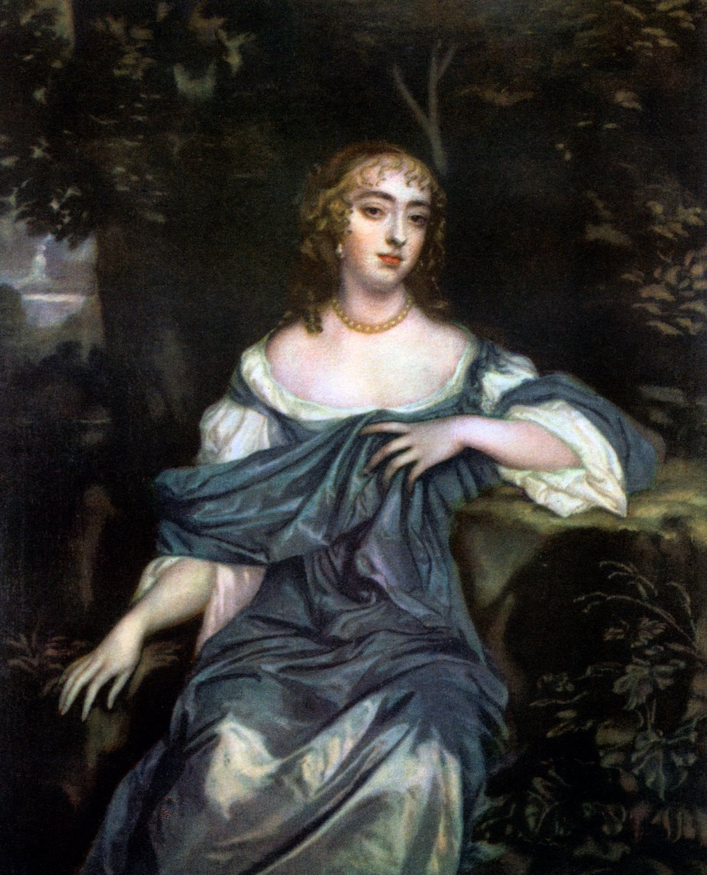 Frances Brooke, Lady Whitmore, sent på 1600-tallet. av Peter Lely