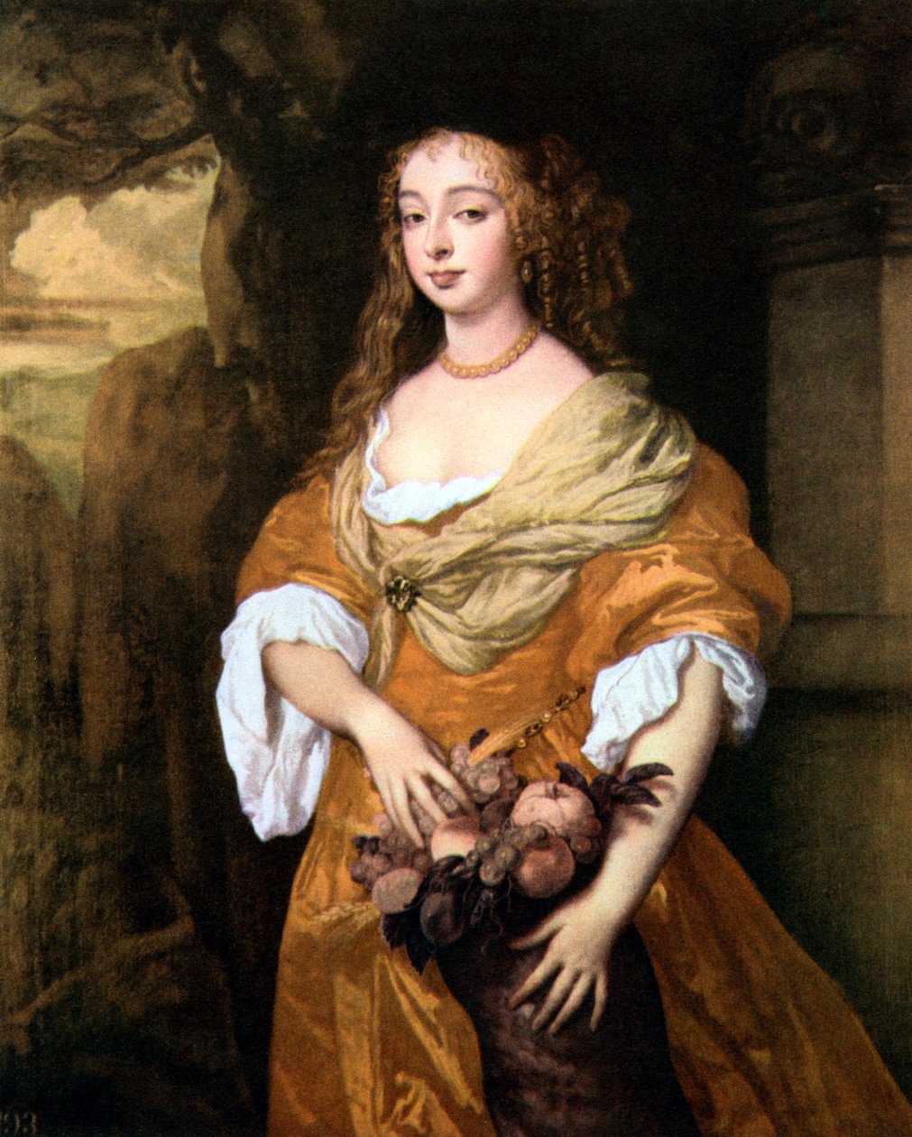 Jane Needham, fru Myddleton, 1666 av Peter Lely
