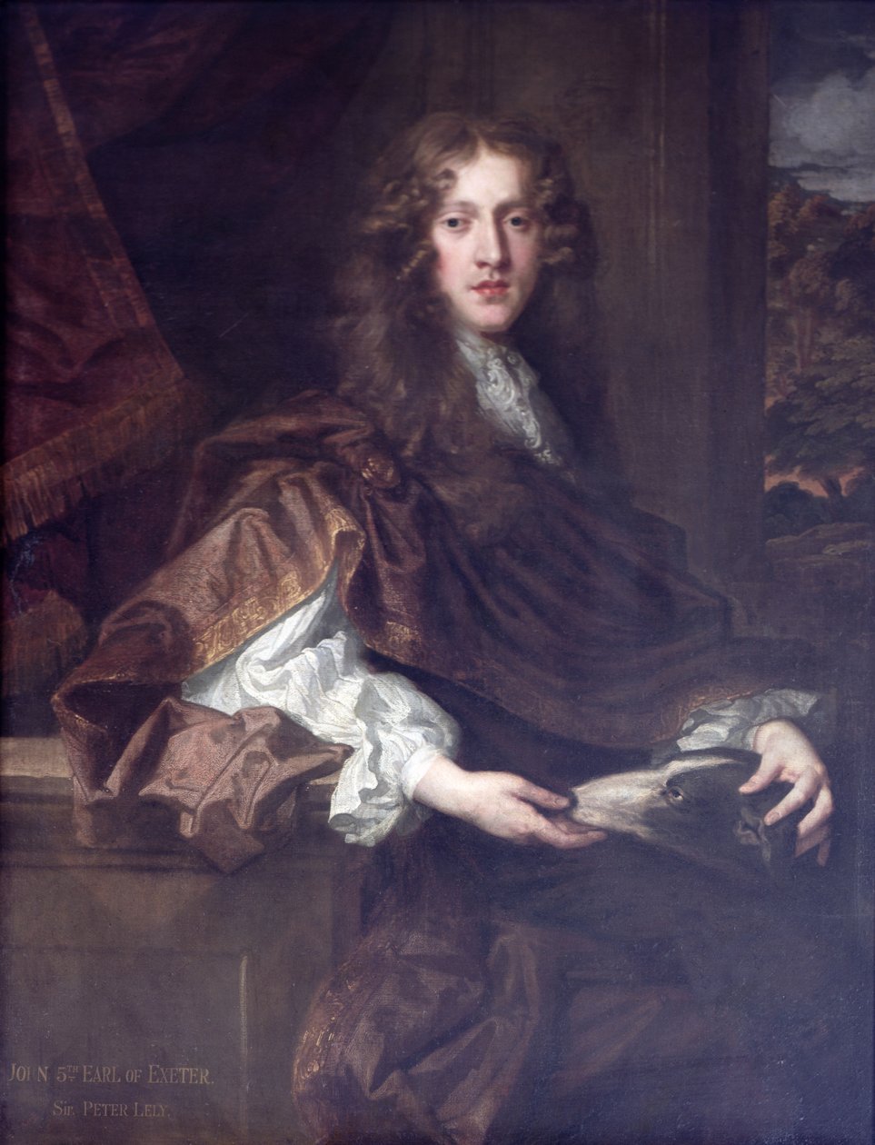 John, 5. jarl av Exeter (olje) av Peter Lely
