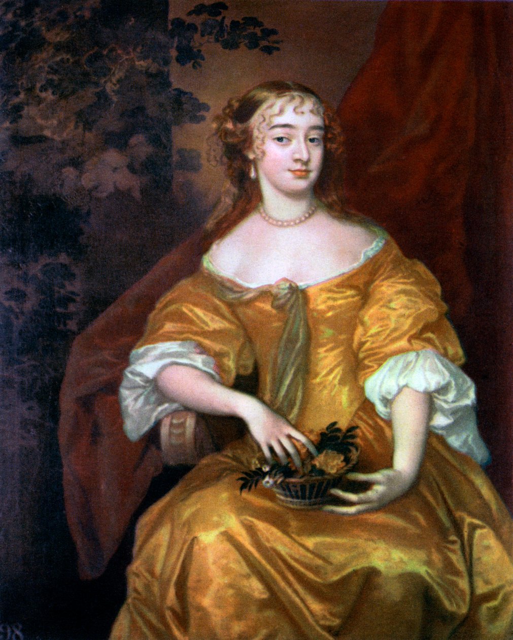 Margaret Brooke, Lady Denham, ca 1660-tallet. av Peter Lely