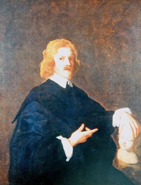 Portrett av en kjenner (olje på lerret) av Peter Lely