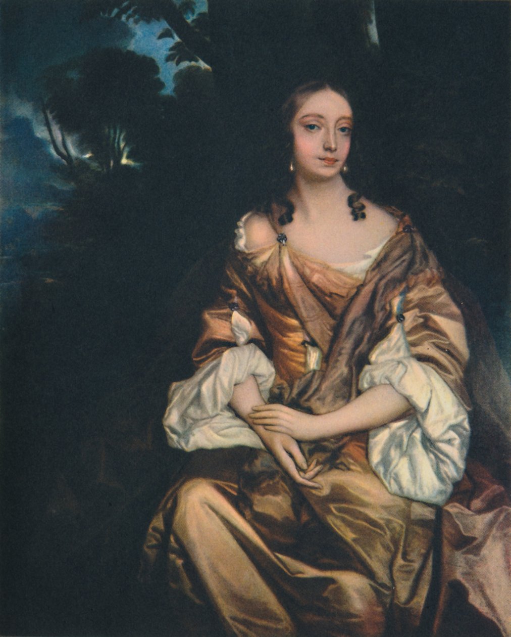 Portrett av en dame, ca. 1660, 1948. av Peter Lely
