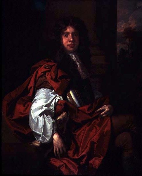 Portrett av en mann (olje på lerret) av Peter Lely
