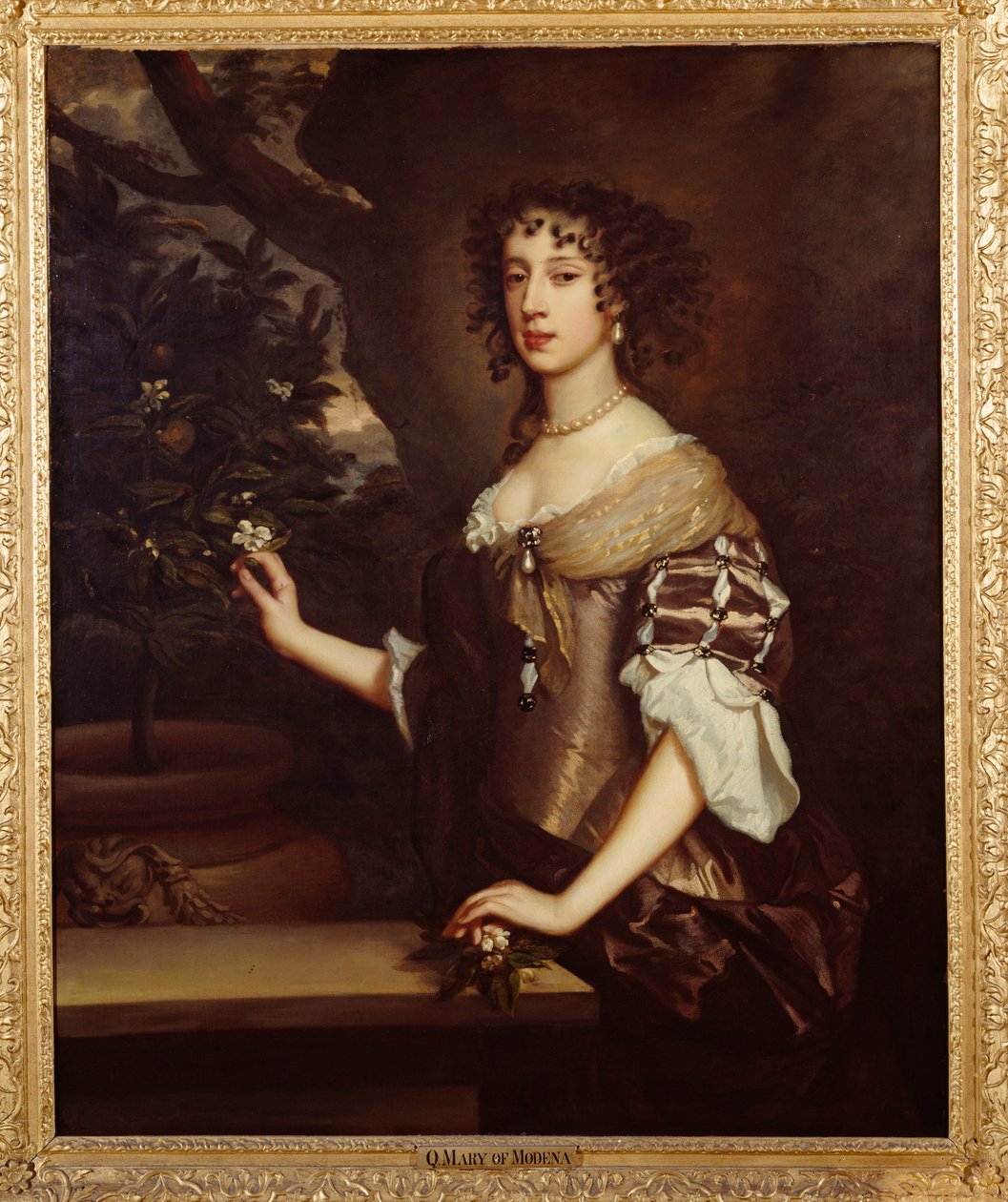 Queen Mary av Modena, ca. 1673-80 (olje på lerret) av Peter Lely