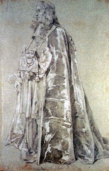 Sir Henry de Vic, kansler av strømpebåndsordenen av Peter Lely