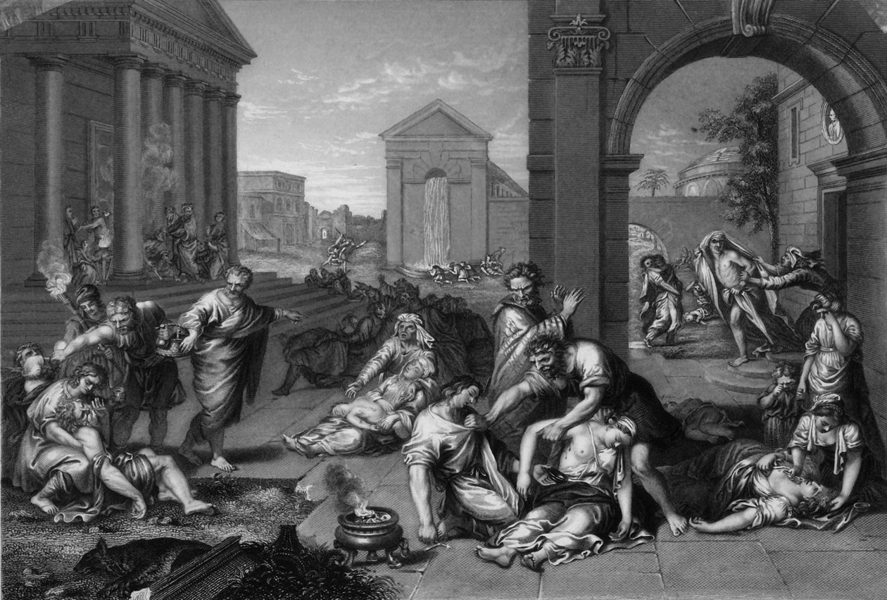 Så Herren sendte en pest over Israel i 1841. av Peter Lightfoot