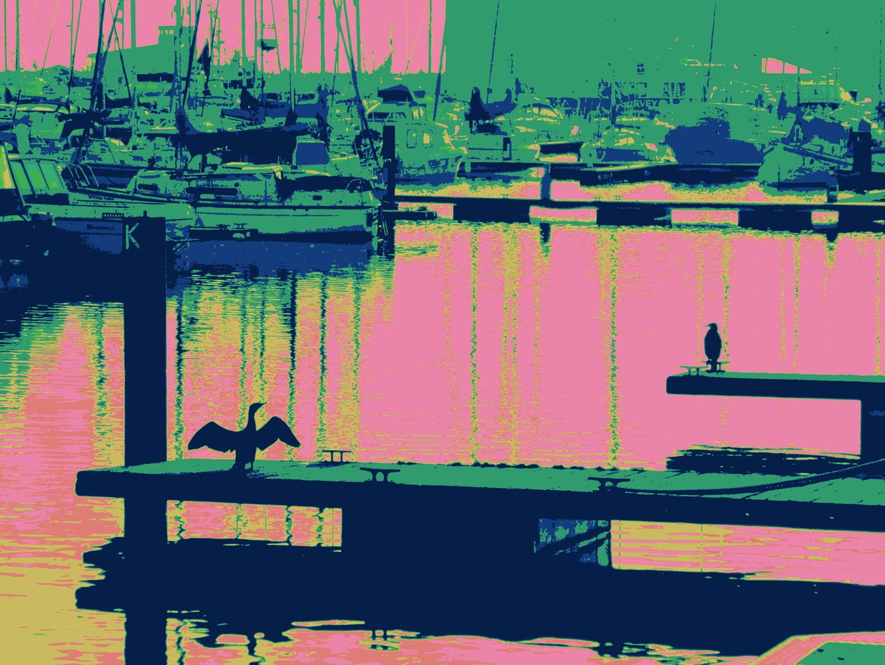 COURT-SHIP HARTLEPOOL, 2014, (digitalt forbedret bilde) av Peter McClure