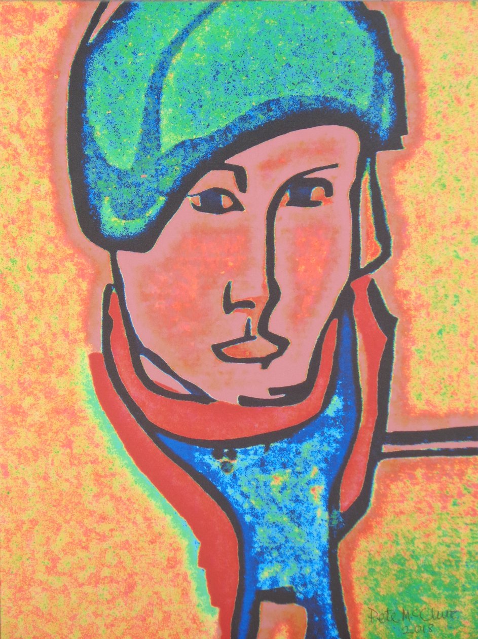 PORTRETT AV EN DAME 1978-2018 av Peter McClure