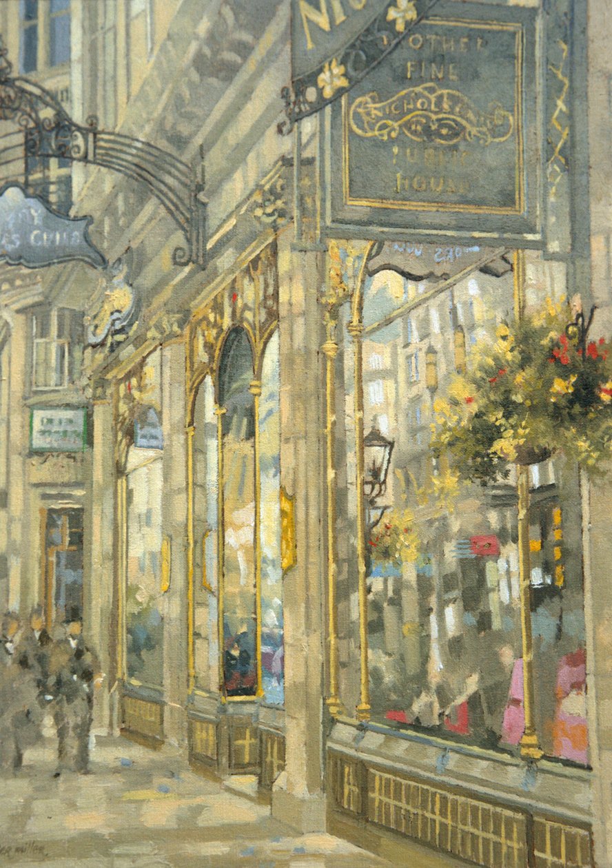 The Savoy Taylors Guild - The Strand (olje på lerret) av Peter Miller