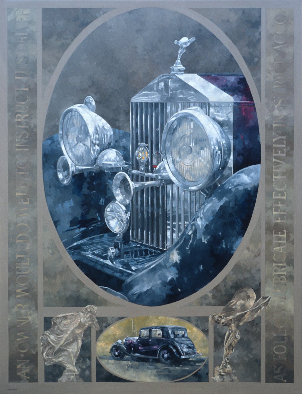 The Whisper and the Spirit (olje på lerret) av Peter Miller