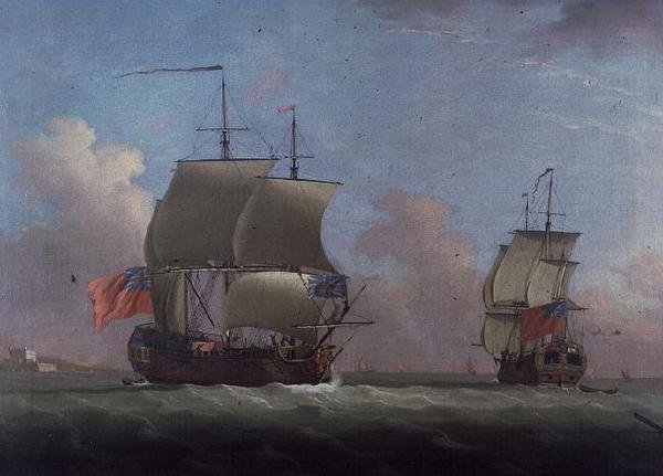 Royal Yacht Dublin av Peter Monamy