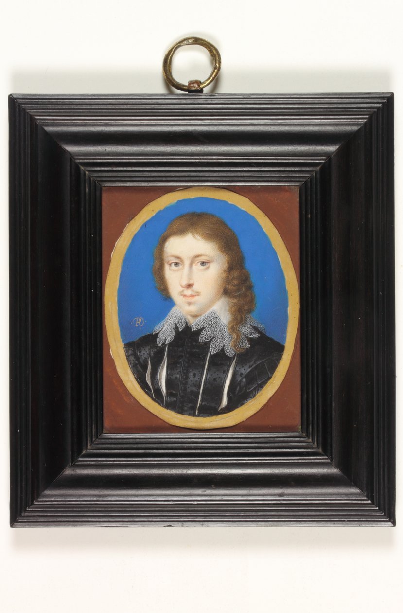 Edmund Waller (akvarell på vellum) av Peter Oliver
