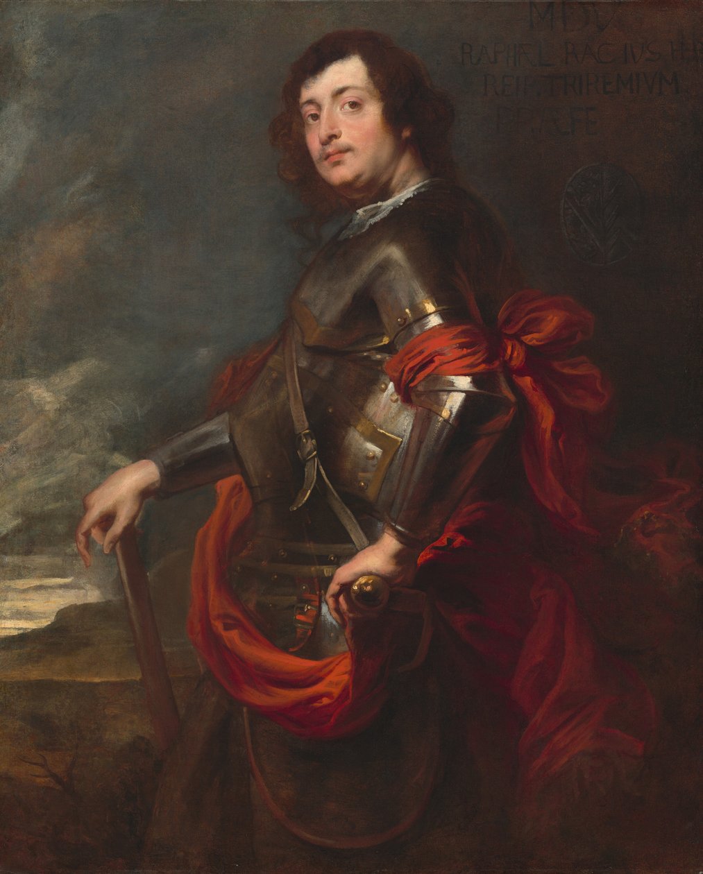 Prefekten Raffaele Raggi, ca. 1625 (olje på lerret) av Peter P. & Dyck Anthony Van (1599-1641) Rubens