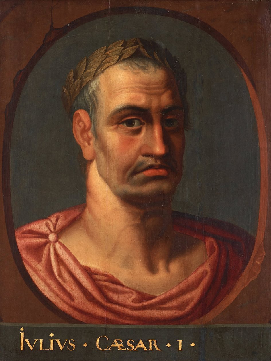 Gaius Julius Caesar (puis Jules cesar) (100-44 avant JC) - keiser Julius Caesar av Rubens, Peter Paul av Peter Paul (school of) Rubens