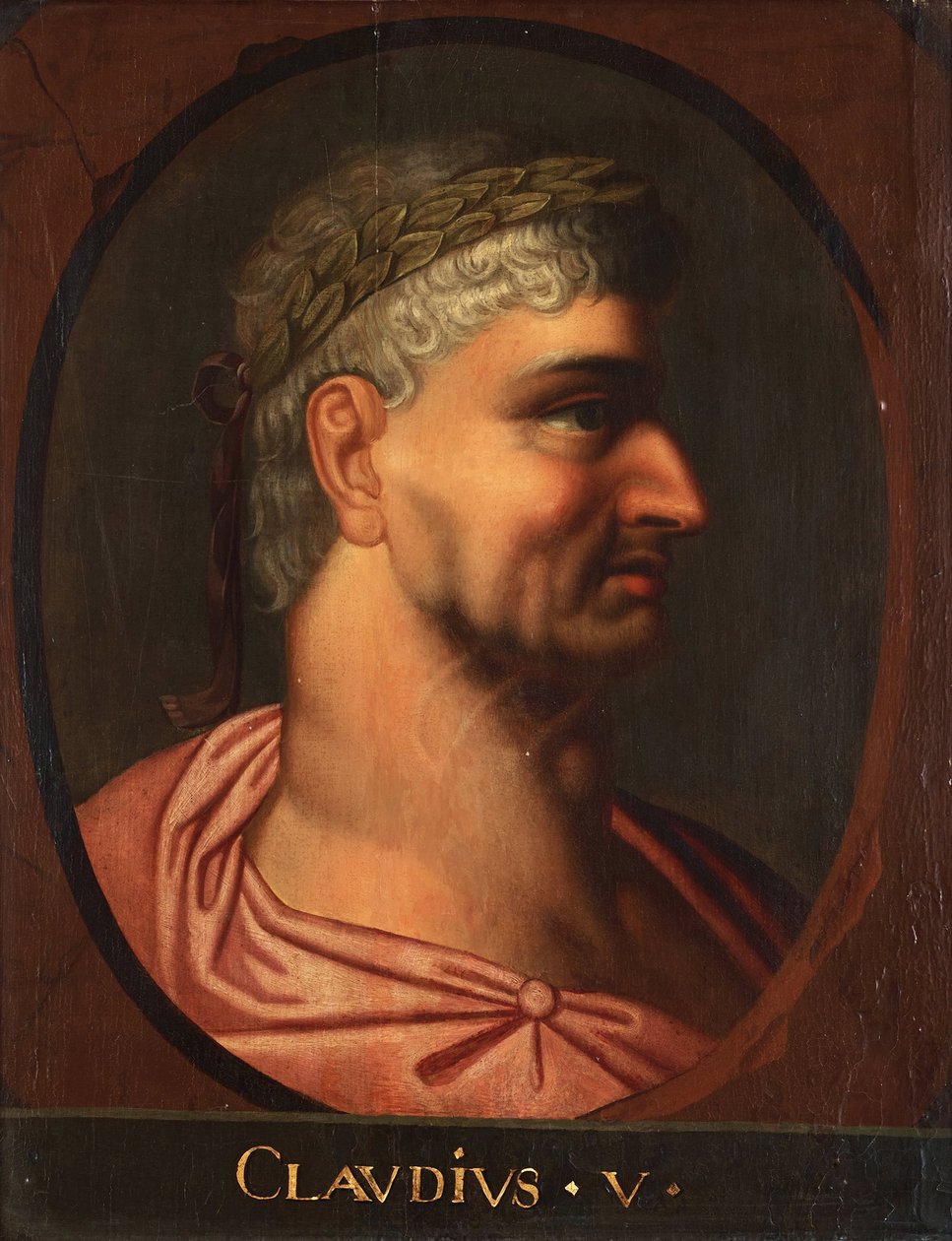Keiser Claudius (10-54 e.Kr.) - Keiser Claudius av Rubens, Peter Paul av Peter Paul (school of) Rubens