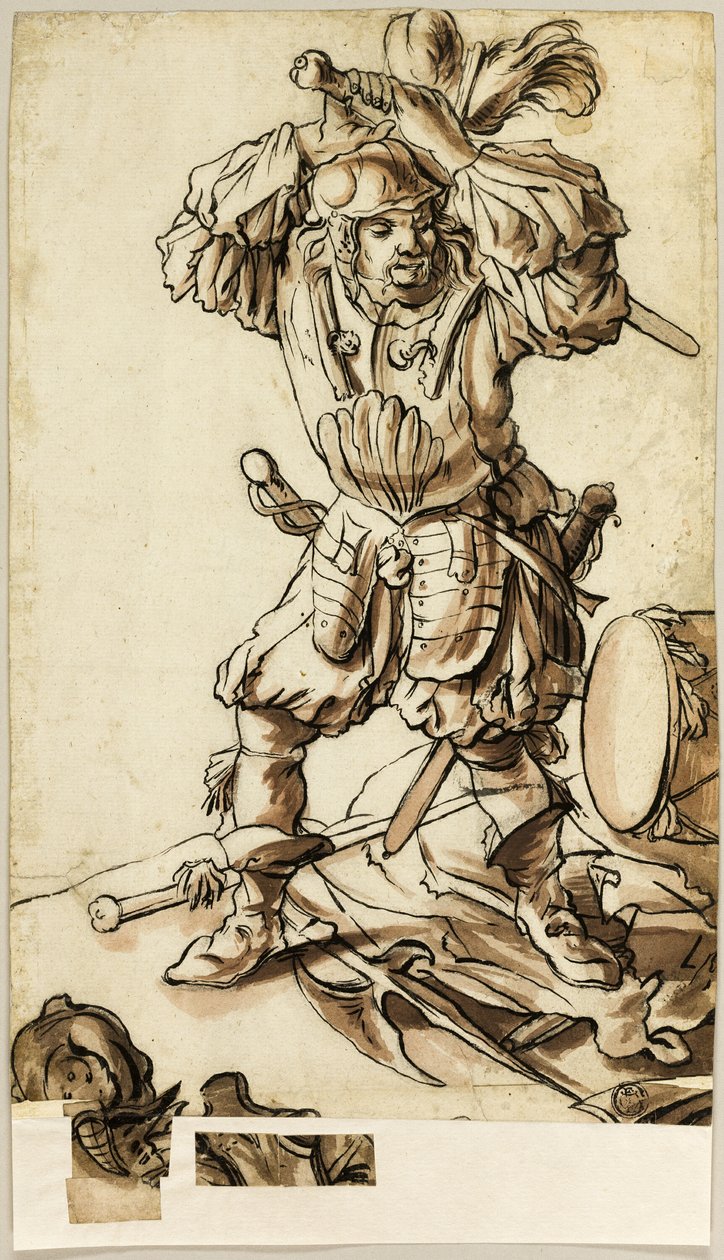 Og Landsknecht av Peter Paul Rubens