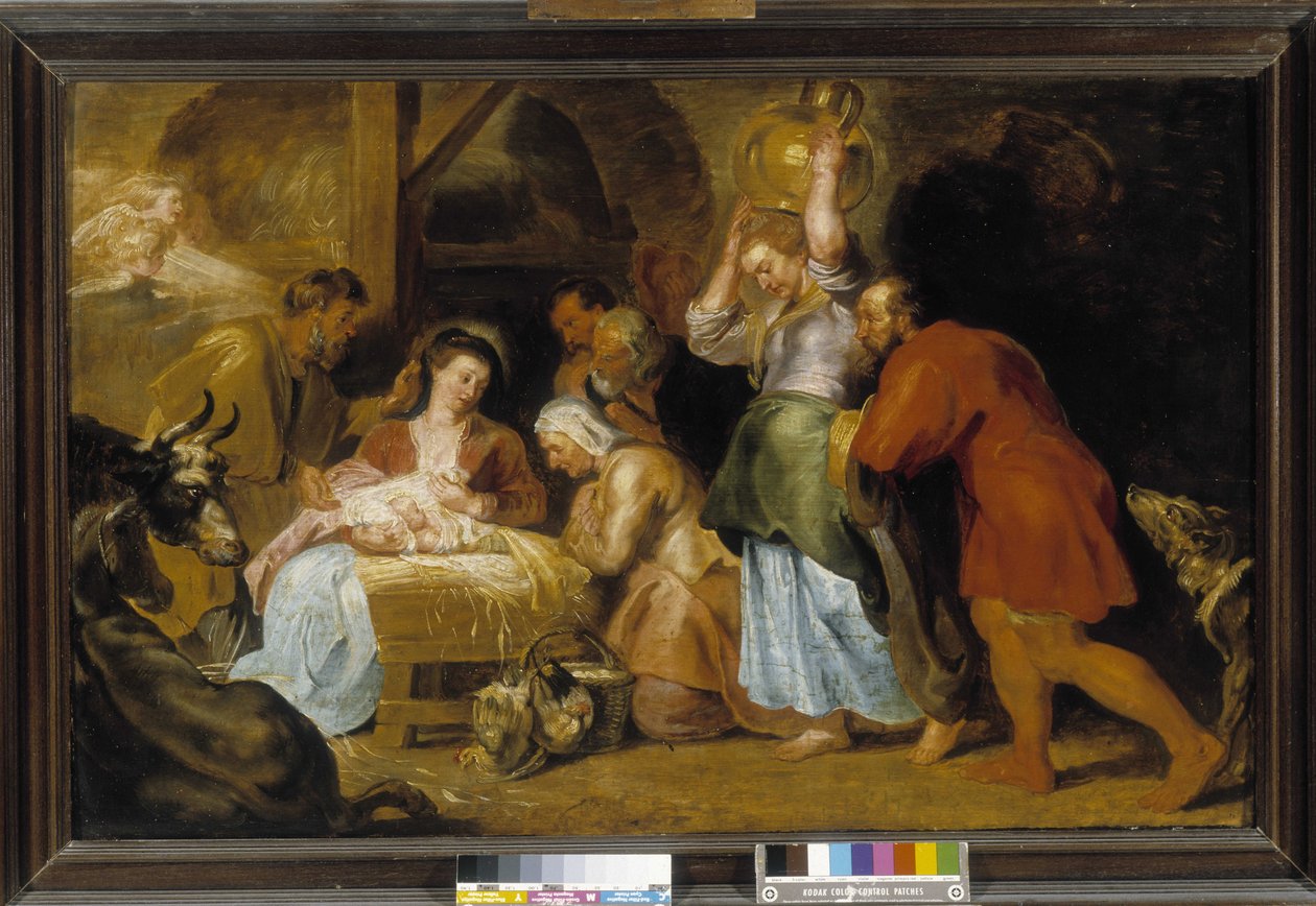 Tilbedelse av hyrdene av Peter Paul Rubens