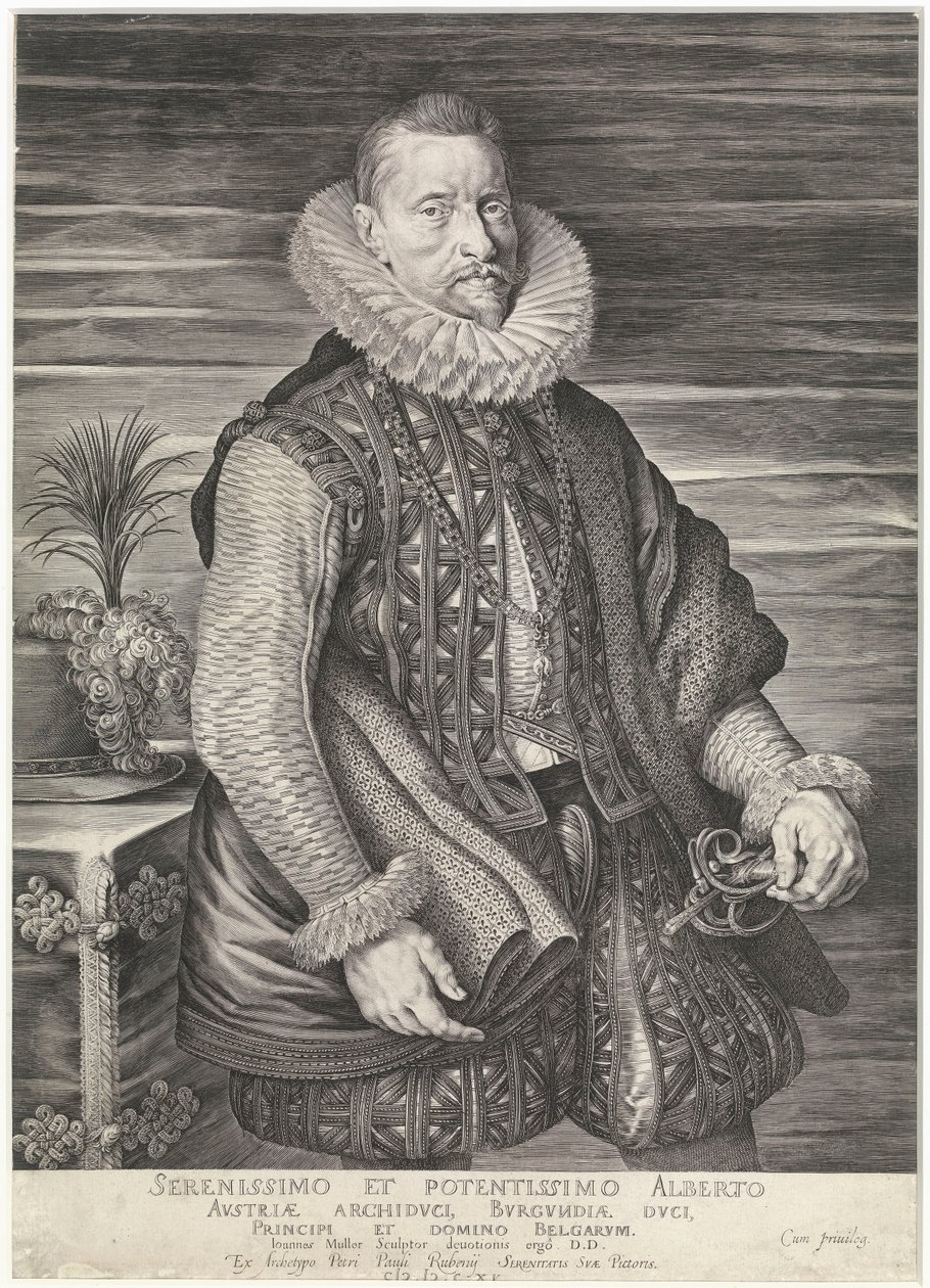 Albrecht, erkehertug av Østerrike av Peter Paul Rubens