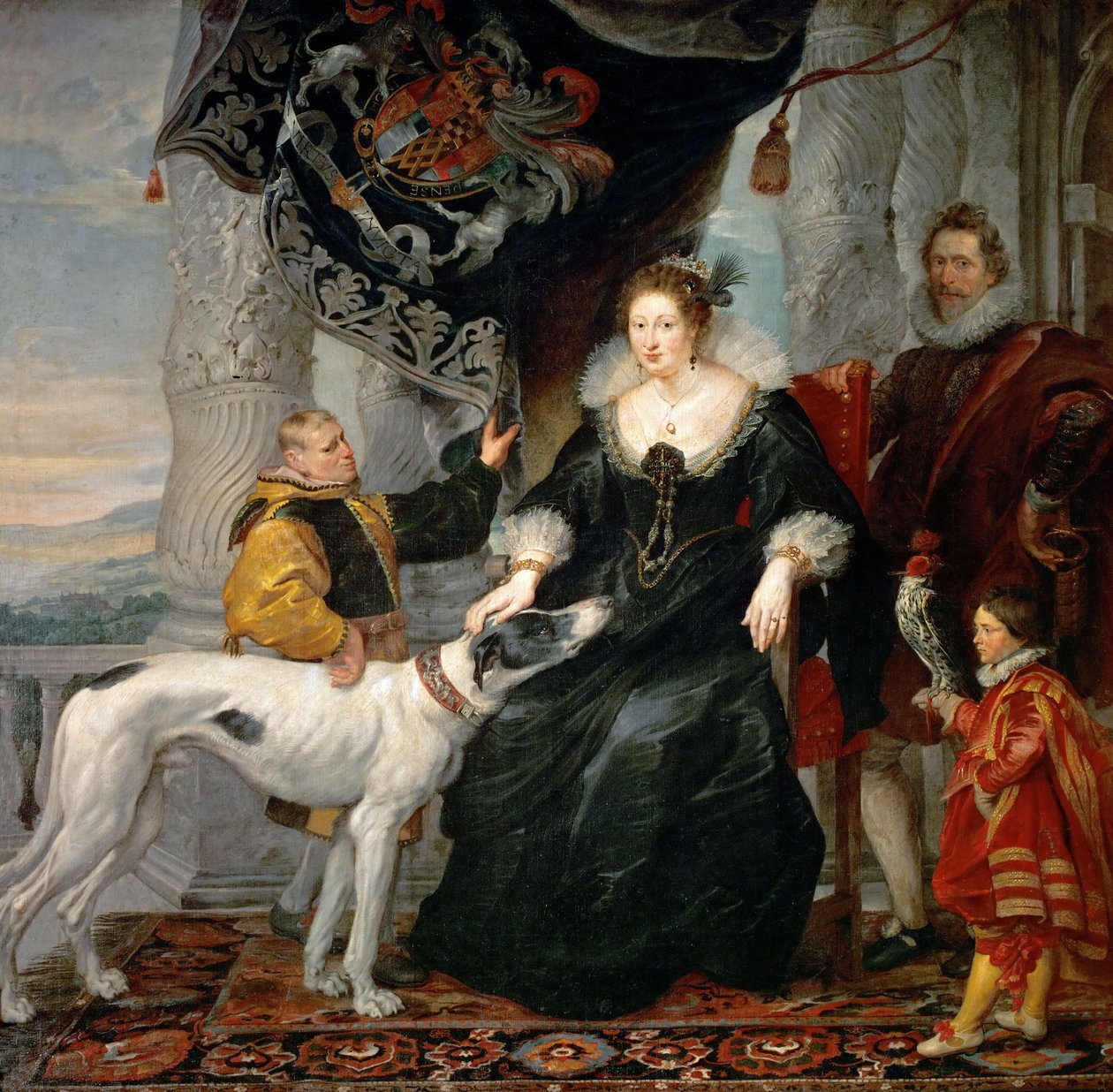 Alethea Howard, 13. baronesse Furnivall, grevinne av Arundel 1585-1654, født Lady Alethea Talbot, 1 av Peter Paul Rubens