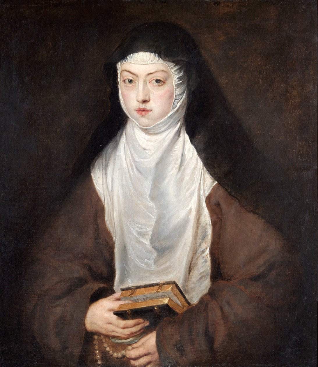 Ana Dorothea, datter av Rudolph II, et liv i klosteret til Royal Barefoot, Madrid av Peter Paul Rubens
