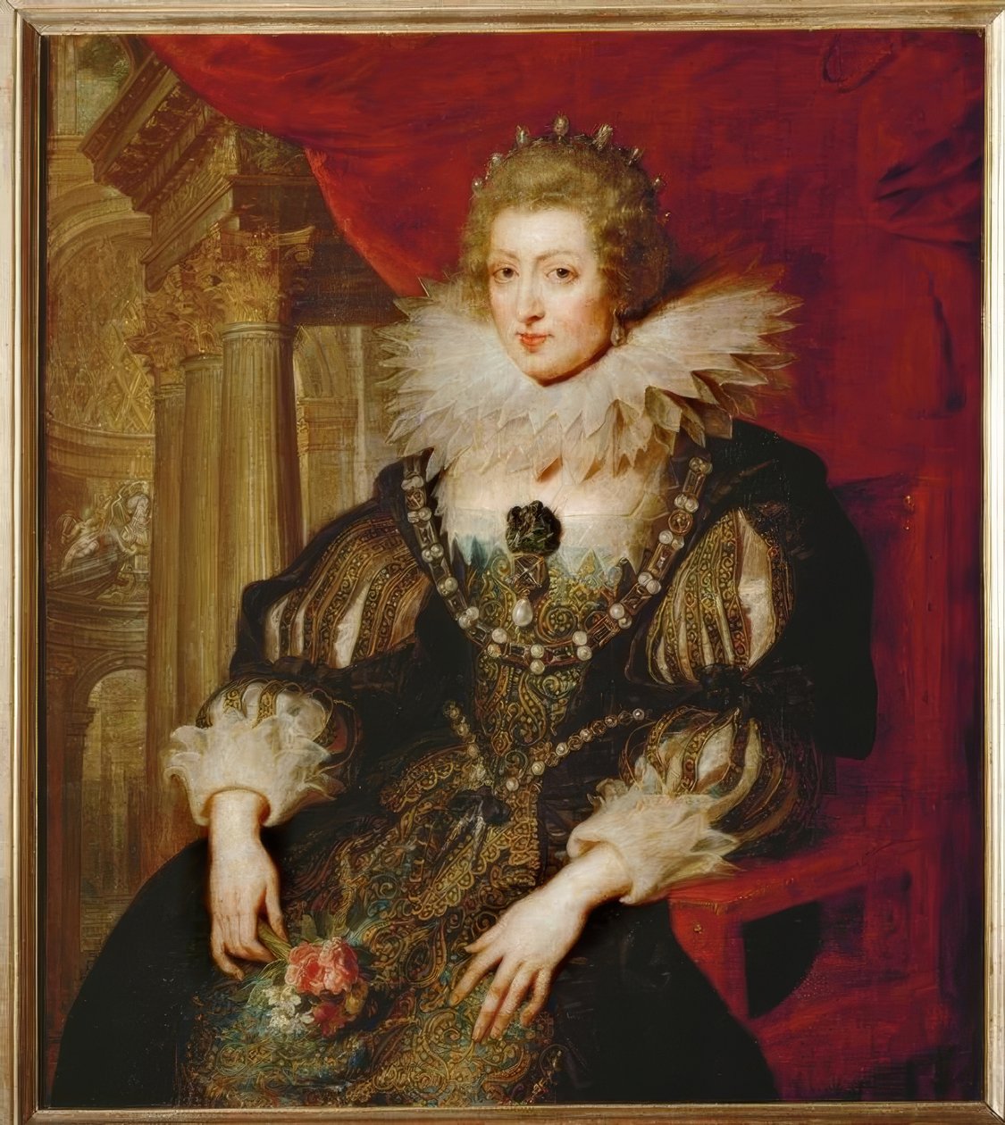 Anna av Østerrike av Peter Paul Rubens