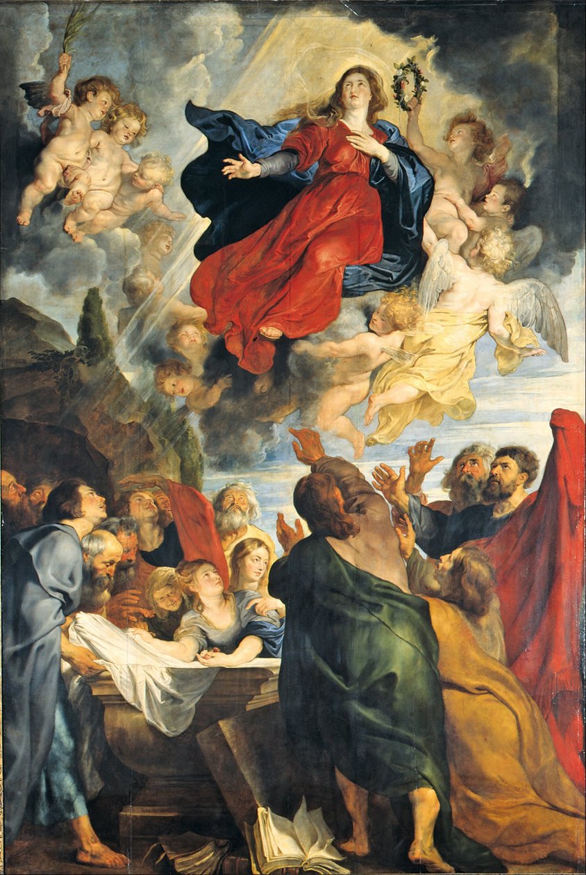 Marias himmelfart av Peter Paul Rubens