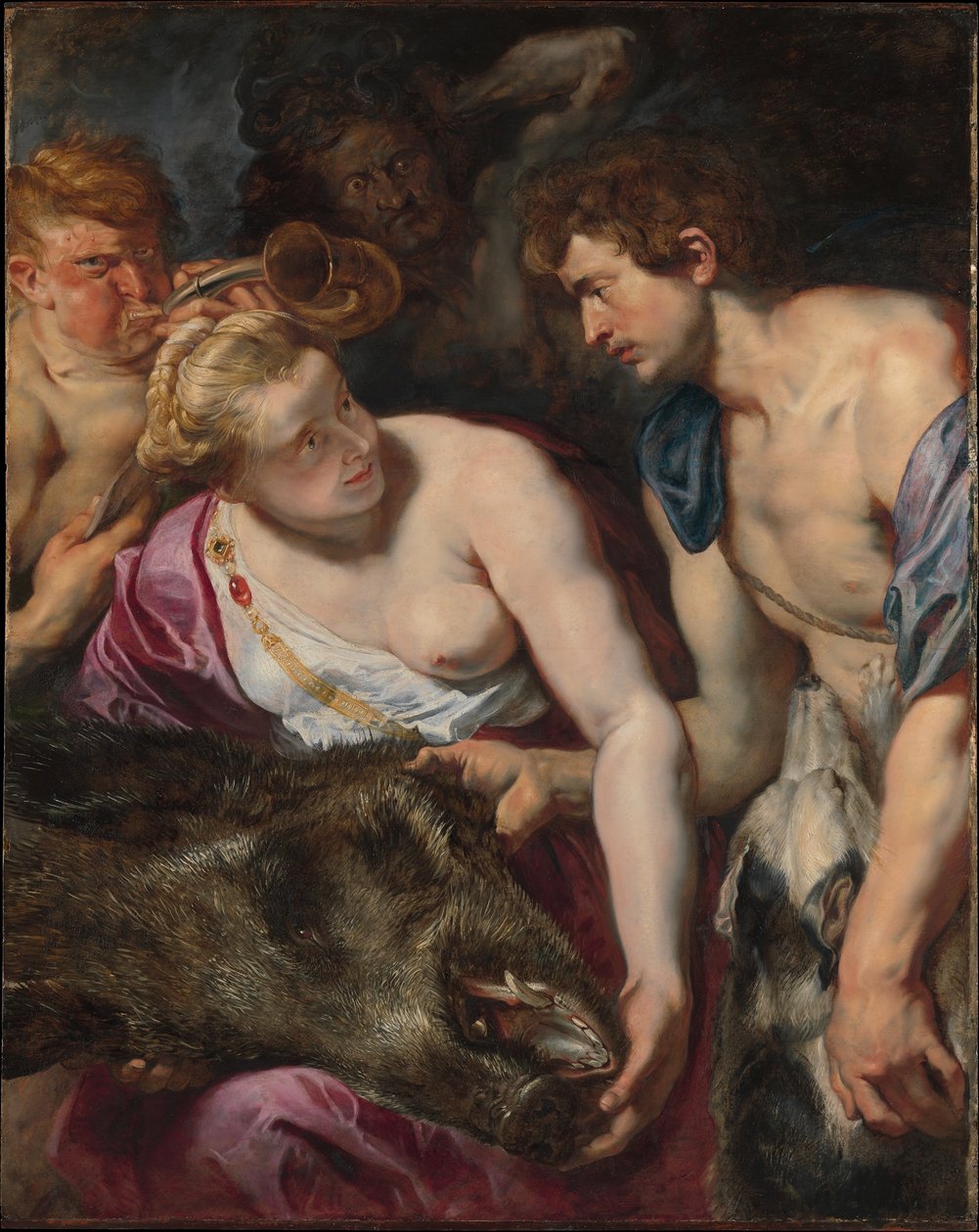 Atalanta og Meleager av Peter Paul Rubens