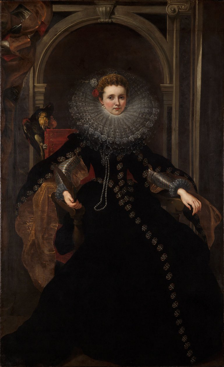 Portrett av Veronica Spinola Serra av Peter Paul Rubens