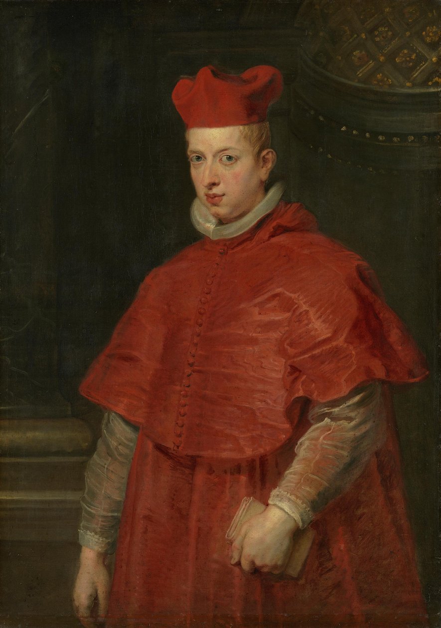 Portrett av Don Fernando, kardinalinfant av Spania av Peter Paul Rubens