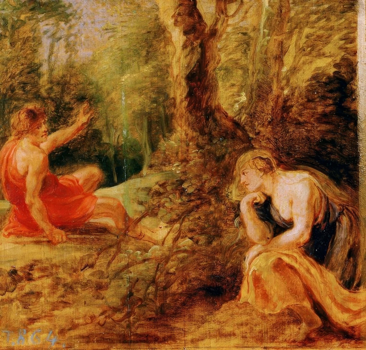 Cephalus og Procris av Peter Paul Rubens