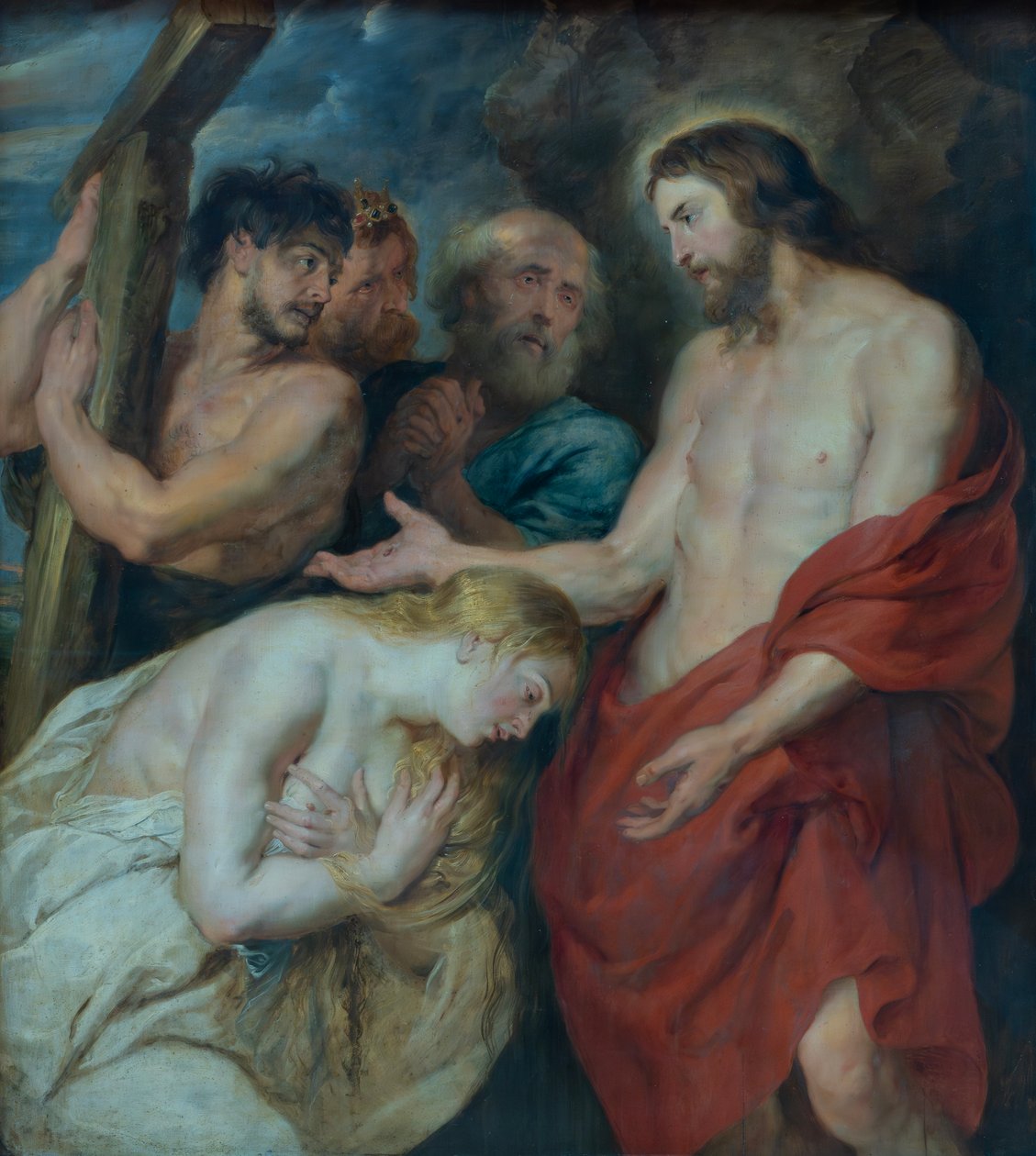 Kristus og de angrende synderne av Peter Paul Rubens