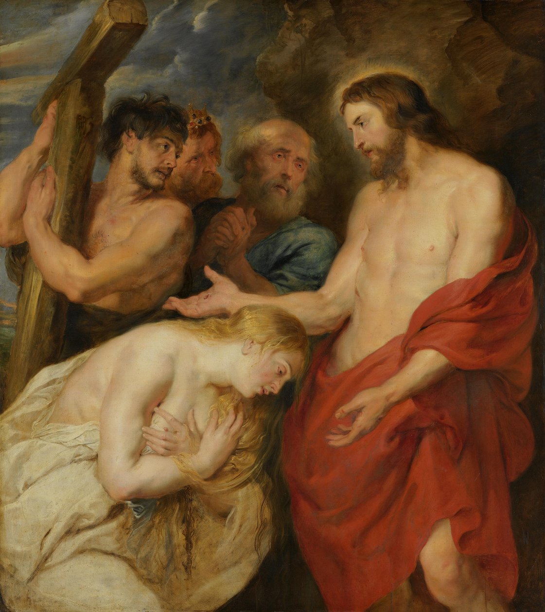 Kristus og de angrende synderne av Peter Paul Rubens