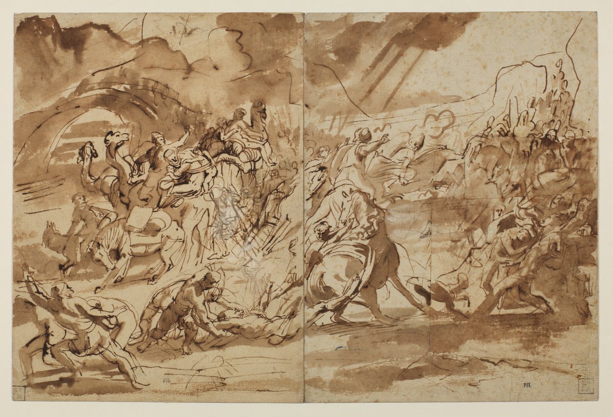 Konvertering av Saint Paul, 1610 - 1612 av Peter Paul Rubens