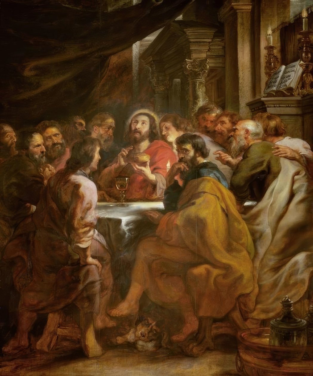 Herrens nattverd av Peter Paul Rubens