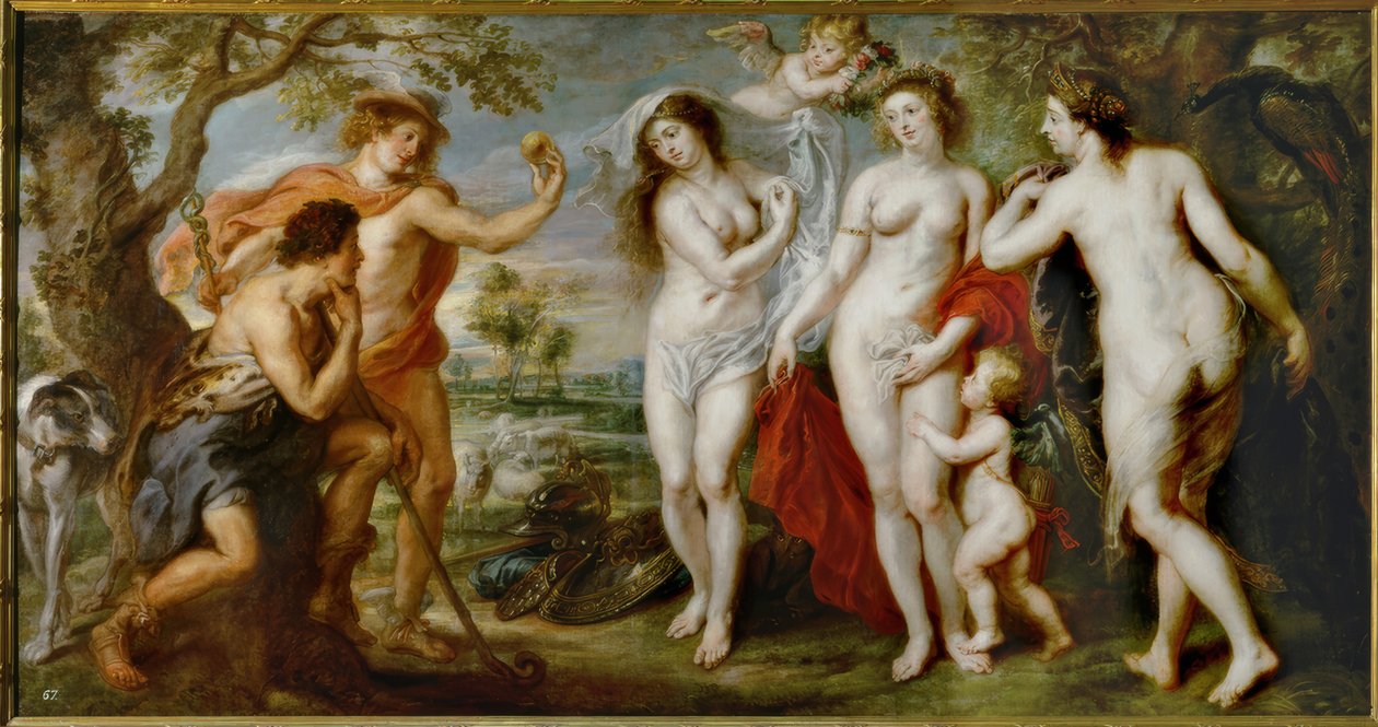 Paris-dommen av Peter Paul Rubens