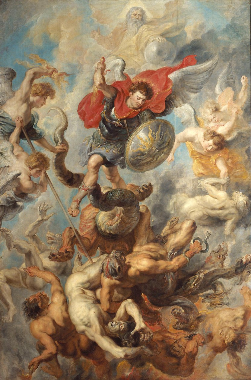 Englenes fall av Peter Paul Rubens