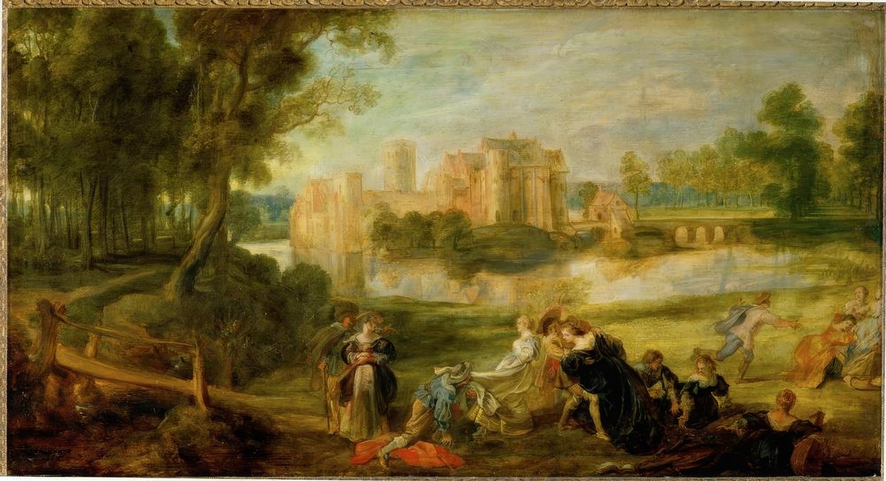Slottsparken av Peter Paul Rubens