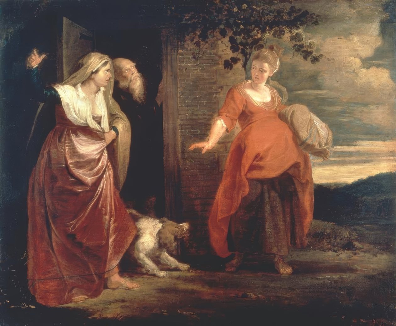 Hagars avgang av Peter Paul Rubens