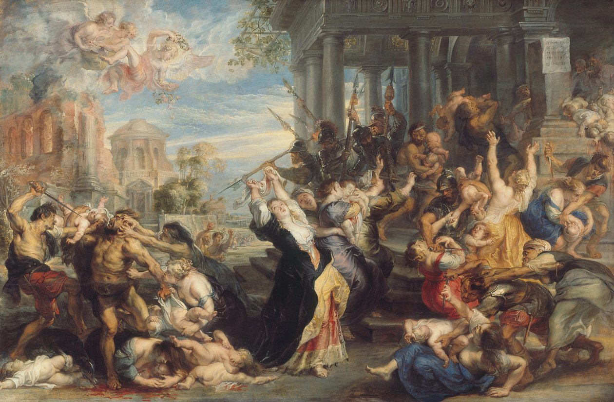 Barnemordet i Betlehem av Peter Paul Rubens