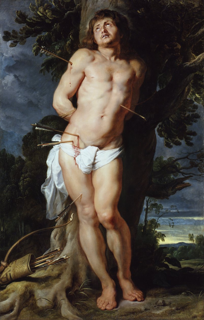 Sankt Sebastian av Peter Paul Rubens