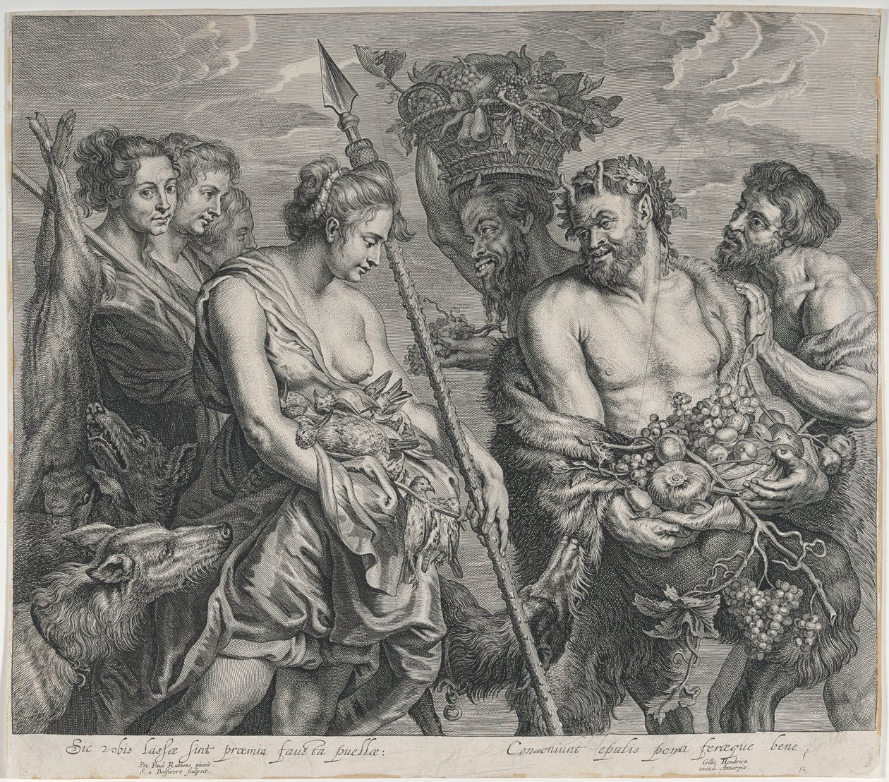 Diana vender tilbake fra jakten av Peter Paul Rubens