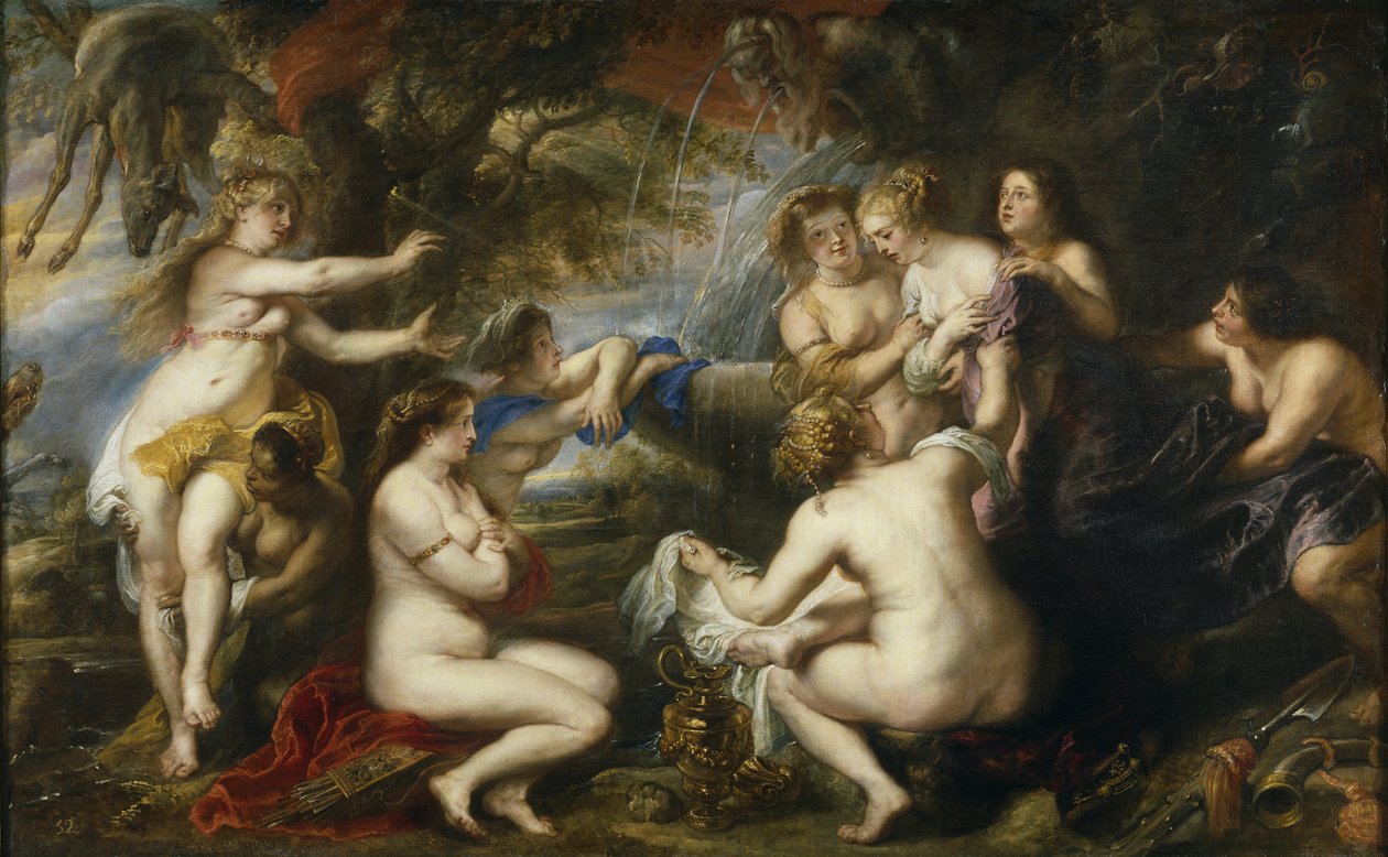 Diana og Callisto, 1638-1640 av Peter Paul Rubens
