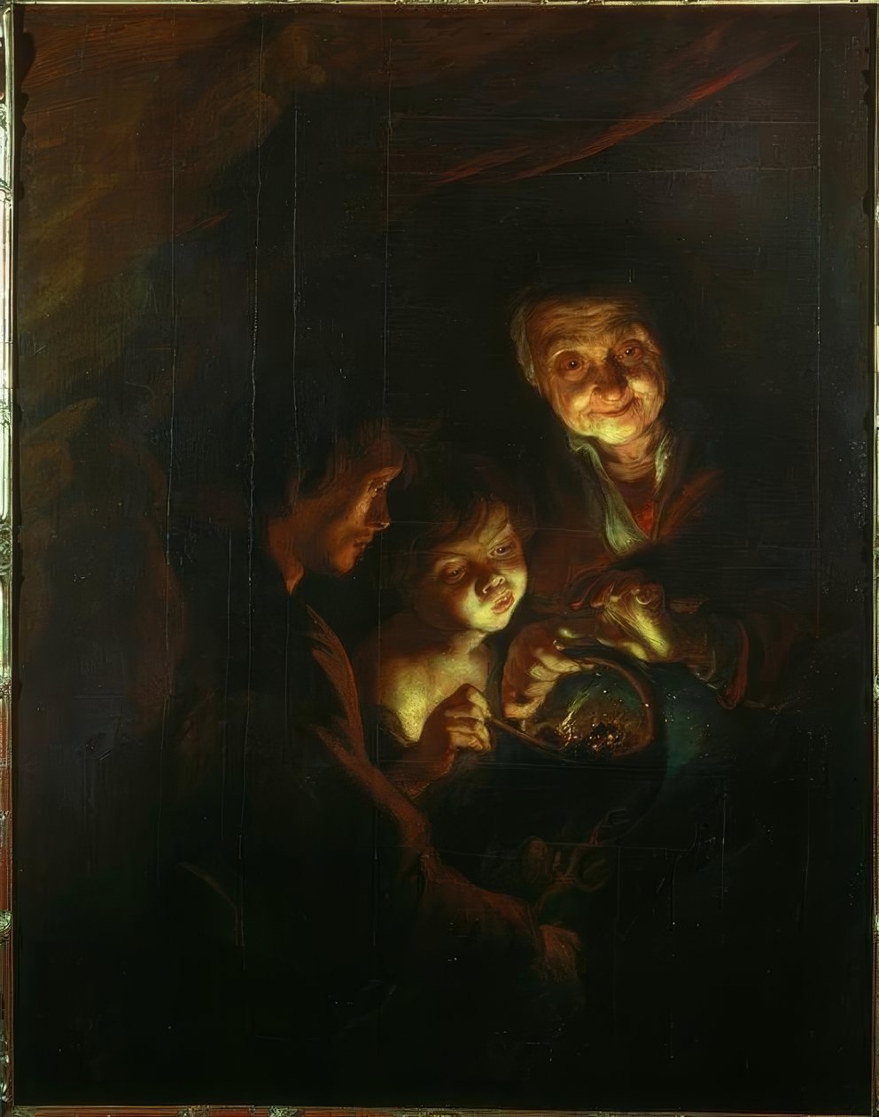 Kjerringa med brennkassa av Peter Paul Rubens