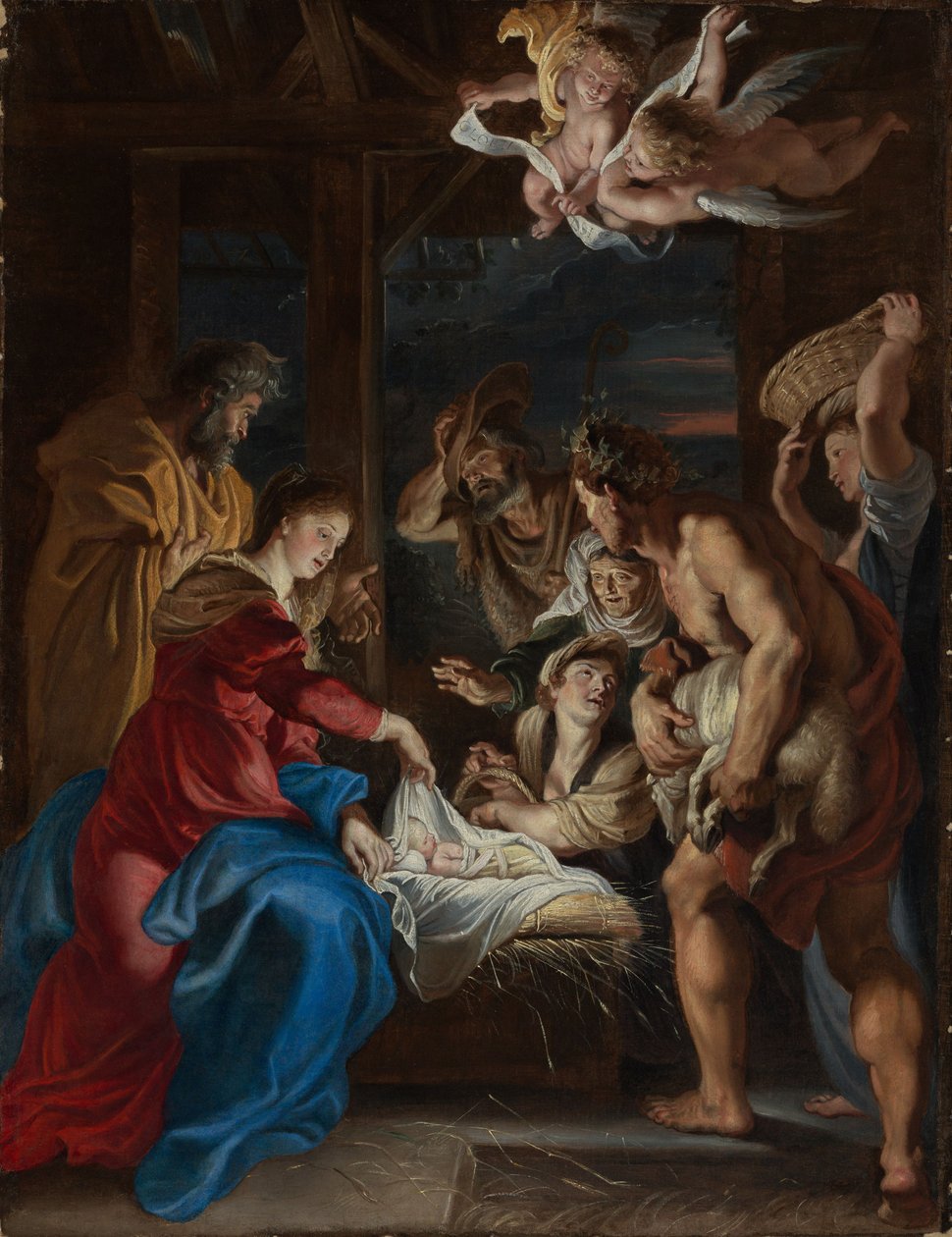 Hyrdenes tilbedelse av Peter Paul Rubens