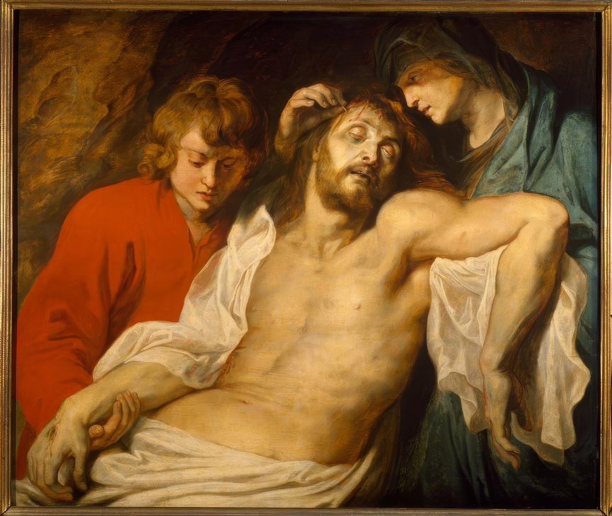 The Lamentation of Christ av Maria og Johannes (Great Bewei av Peter Paul Rubens