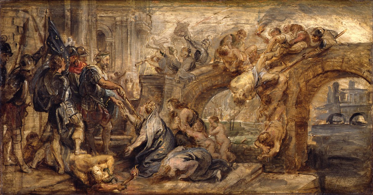 Erobringen av Paris ved Henrik IV av Peter Paul Rubens