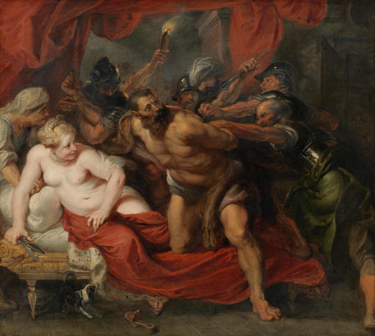 Samsons fangenskap av Peter Paul Rubens