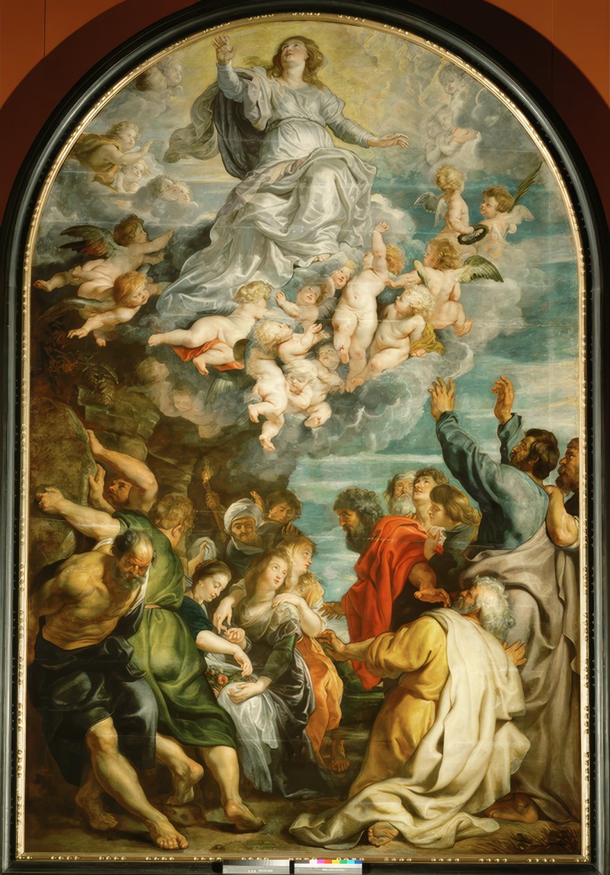 Marias antagelse av Peter Paul Rubens